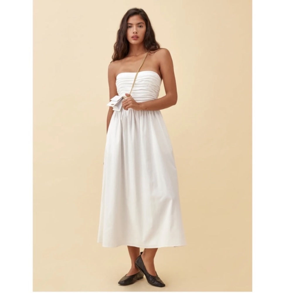 🌟NEW Reformation Lissa dress strapless convertible straps size 8